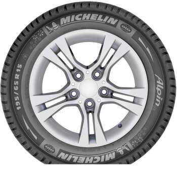 Michelin ALPIN A4 185/60 R15 88 T XL Zimní - 6