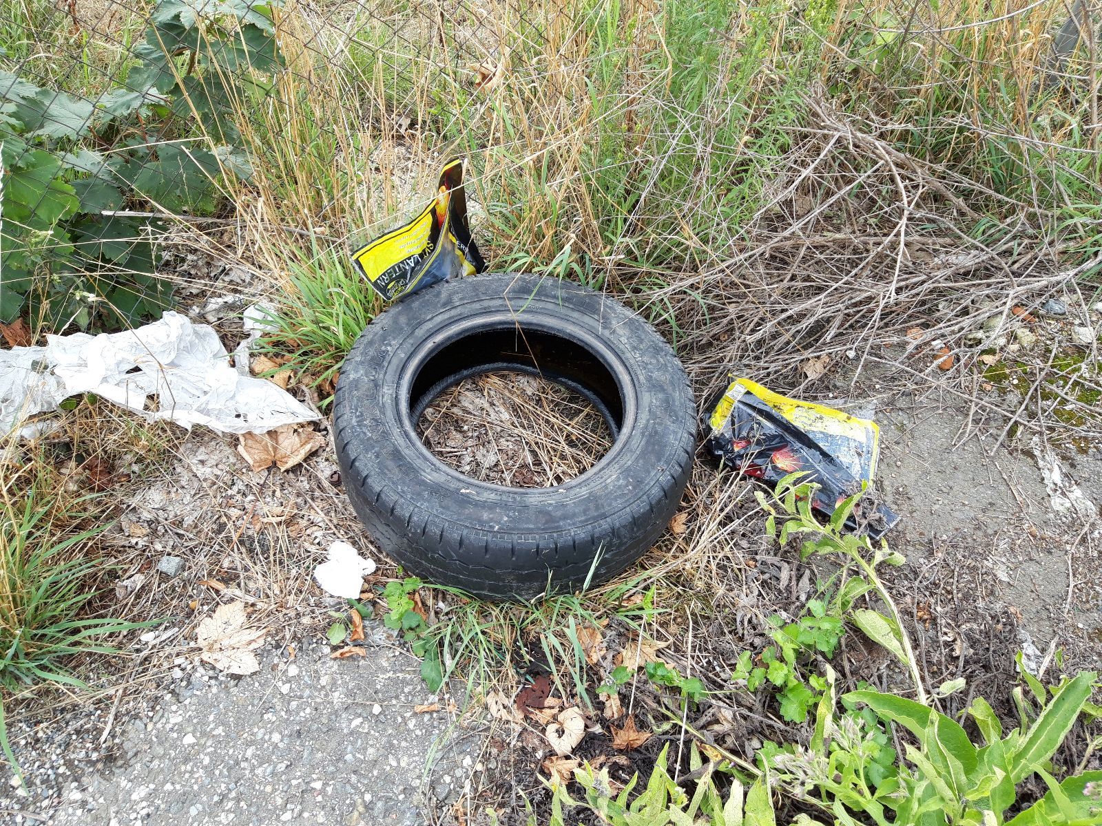 Pohozené pneumatiky v přírodě. Jak recyklovat pneu