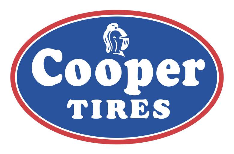 Ve starších verzích loga Cooper Tires se tradiční rytíř často objevoval. V současnosti už ho ale značka příliš nepoužívá.
