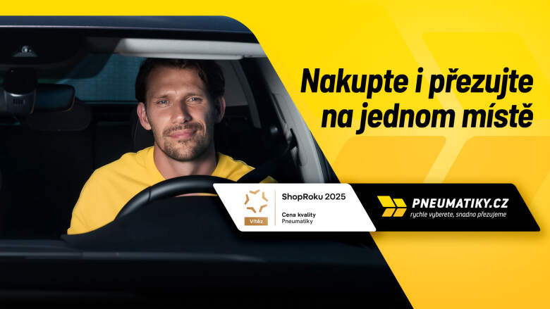 Pneumatiky.cz vyhrály Cenu kvality v soutěži ShopRoku 2025