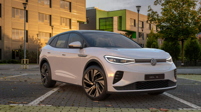 Vrcholná verzia Volkswagen ID.4 GTX má výkon 250 kW a pohon všetkých kolies 4Motion – ide o najrýchlejší sériový ID.4, ktorý stovku zvládne za 5,4 sekundy.