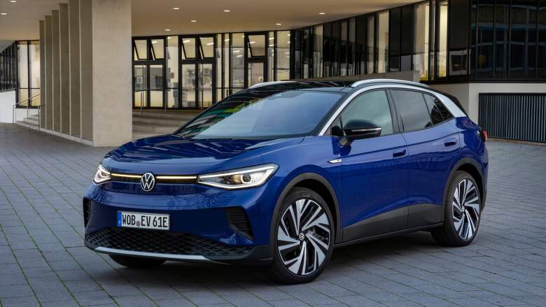 Volkswagen ID.4 získal v roku 2021 titul World Car of the Year ako prvé čisto elektrické SUV vo svojej triede vôbec. Zdroj: Volkswagen.cz