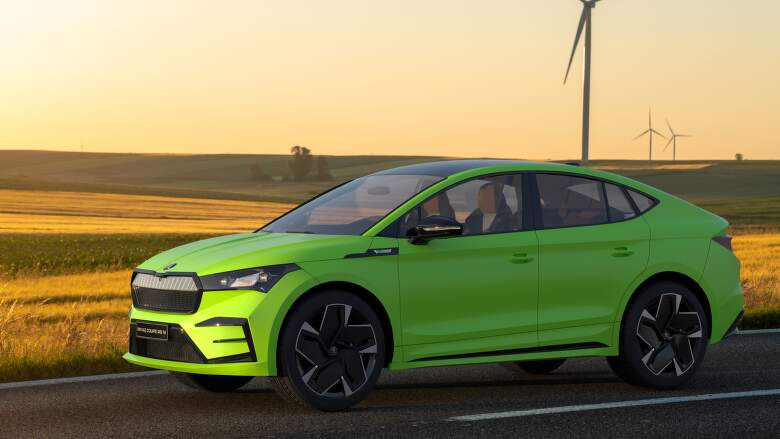 Vrcholný rad Škoda Enyaq RS má výkon až 250 kW. Zdroj: www.skoda-storyboard.com